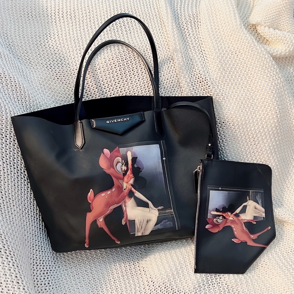 Givenchy Bambi Antigona Tote with Pouch - Picture 1 of 11